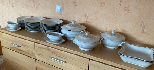 Porzellan speiseservice - porzellan,