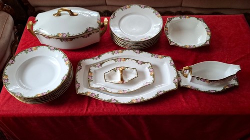 Jugendstil speiseservice - jugendstil,